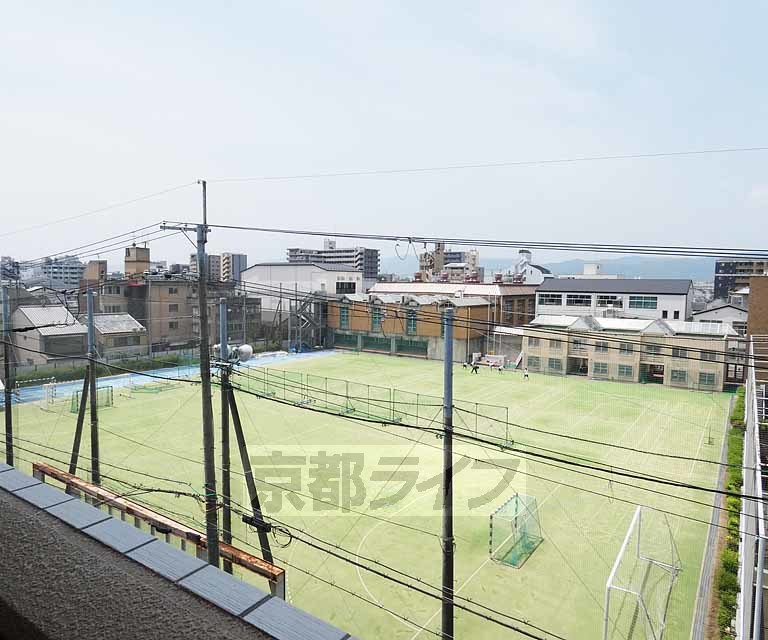 眺望　バルコニーからの室外風景。