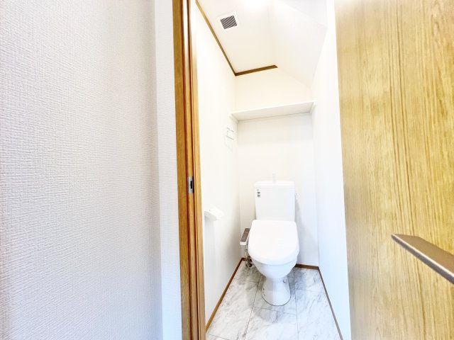 トイレ　ゆったりとした空間のトイレです