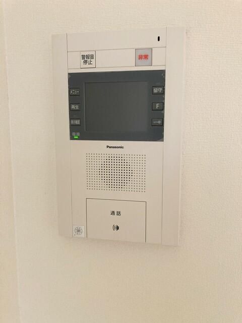 セキュリティ　モニター付きインターホン