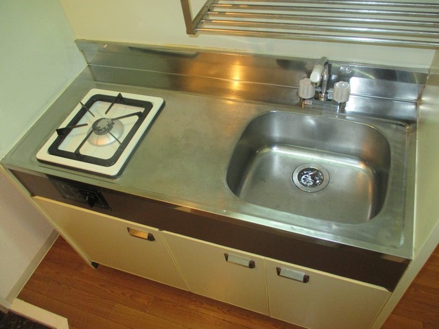 キッチン　ガスコンロのキッチンです