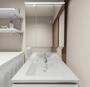 洗面設備　完成イメージパースです。現況優先です。