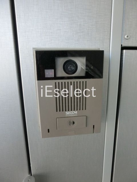 セキュリティ　防犯ＴＶモニター付きのドアホン。