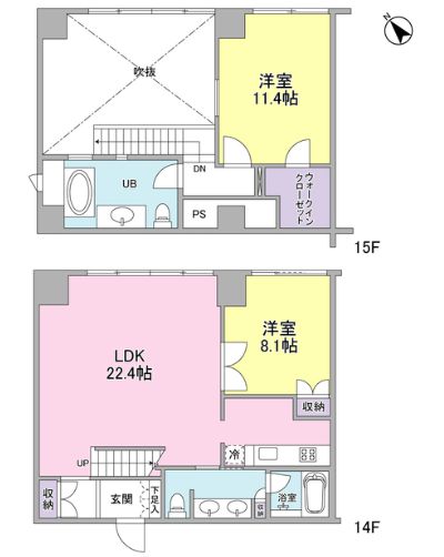 フォレストタウン参宮橋の間取り写真