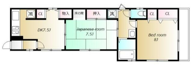 サンハウスの間取り写真