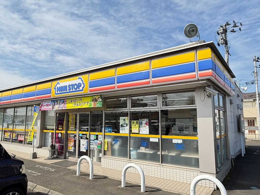 コンビニ　ミニストップ仙台六丁の目店（コンビニ）まで190m