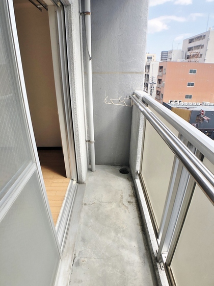 バルコニー　他号室のお写真です