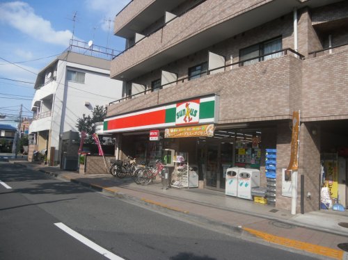 コンビニ　サンクス府中本町店（コンビニ）まで155m