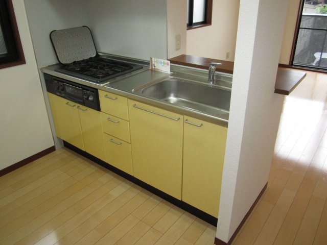 ボンヌシャンスのキッチン写真