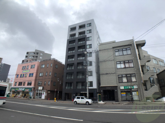 建物外観　札幌市北区北三十九条「クラッセ麻生ステーション」