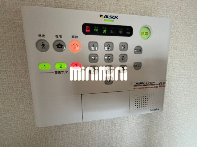 セキュリティ　別号室の参考写真