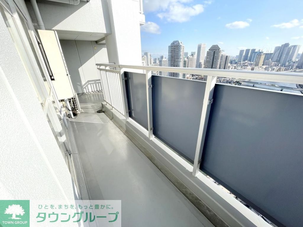 バルコニー　お問合せは(株)タウンハウジングレジデンス事業部【03-…