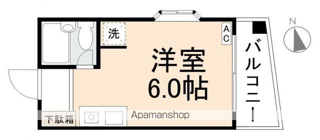 ハイツ栗林の間取り写真