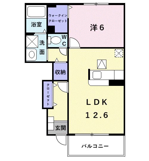 パレスハーモニーの間取り写真