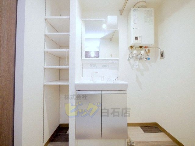 洗面設備　シャンプードレッサー完備しています♪