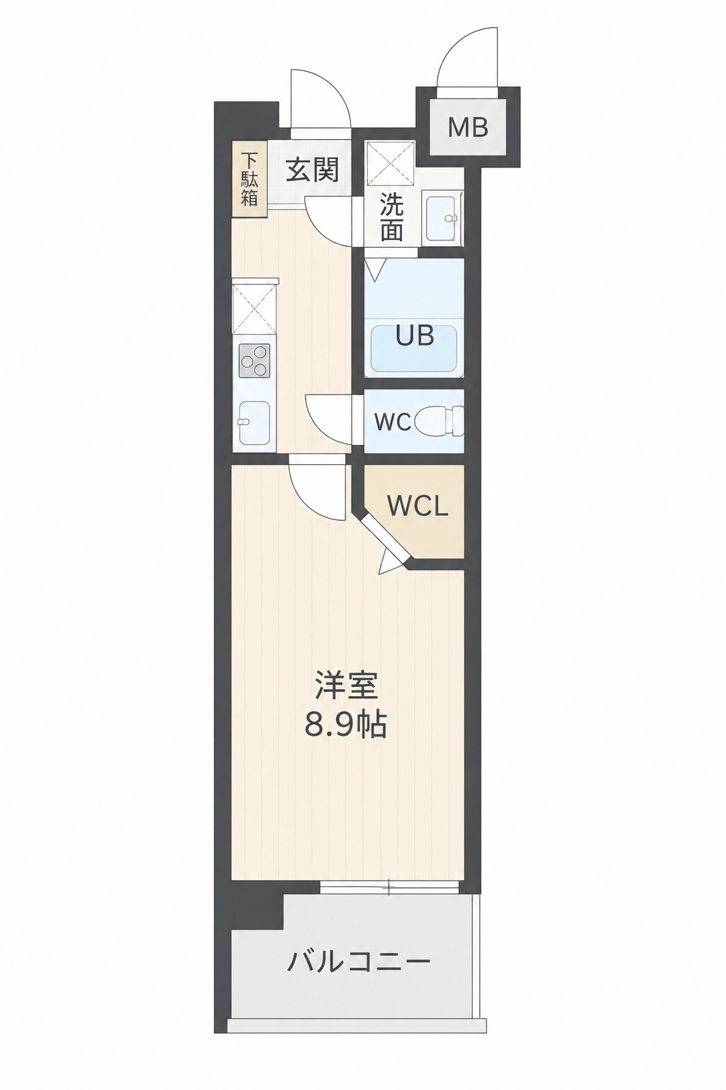 WESTIN ISHIUCHIの間取り写真