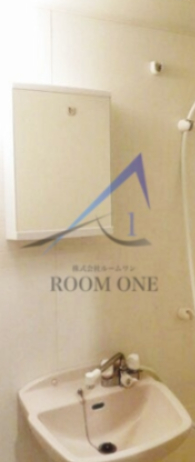 洗面設備　洗面台です。
