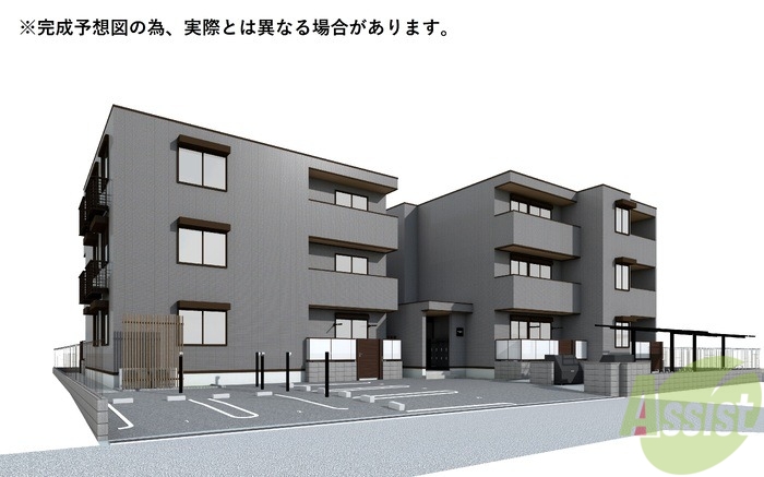 建物外観　イメージパース