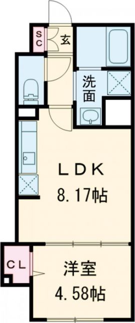 GRAN PASEO 中野新井薬師前の間取り写真