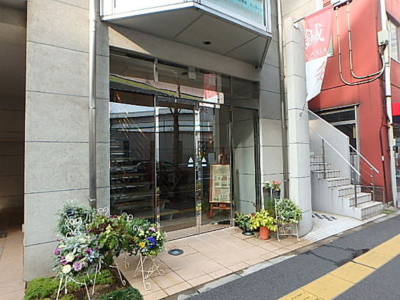 エントランス　キュクロス　板橋区氷川町