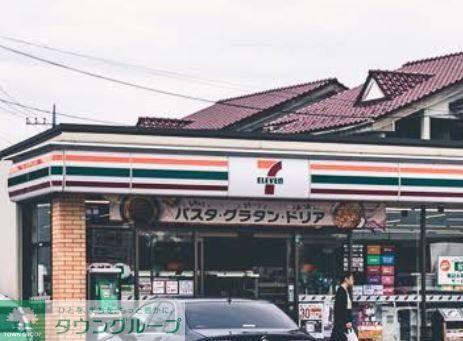 コンビニ　セブンイレブン前橋総社町店（コンビニ）まで500m
