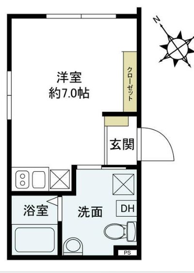コンフォーリア門前仲町の間取り写真