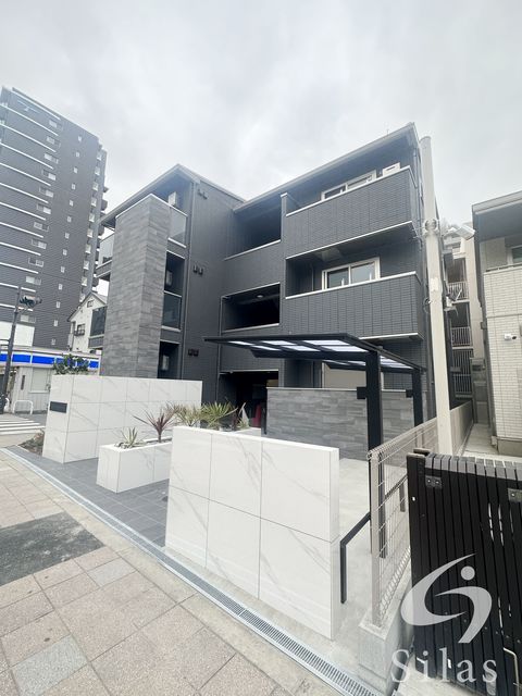 ＪＲ片町線 放出駅 徒歩3分 3階建 築2年の外観写真