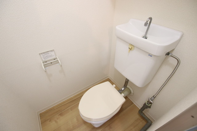 ビレッジハウス南清水タワー1号棟のトイレ写真