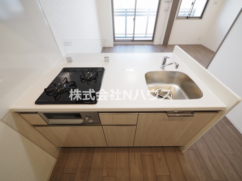 プレリス北巽駅前ラバルスのキッチン写真