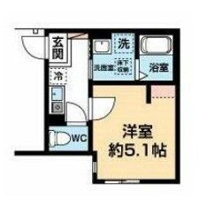 フロンティア川崎の間取り写真