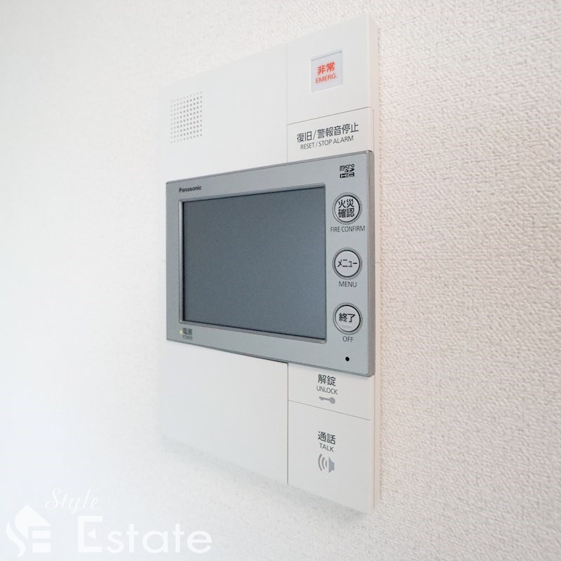 セキュリティ　オートロック・モニター付きインターホン