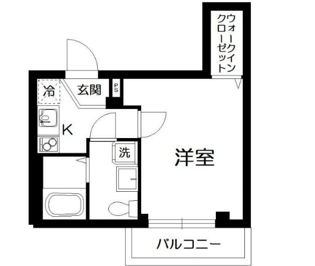 京急本線 六郷土手駅 徒歩7分 3階建 築8年の間取り写真