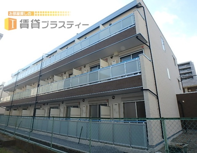 建物外観　セキュリティー完備、欲しい物がここに…。