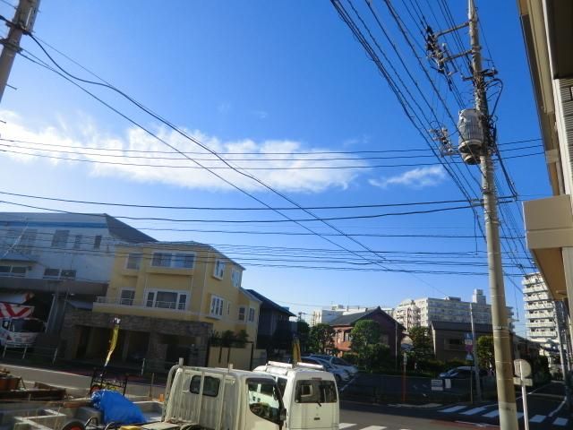 眺望　南西向き日当たり、眺望良好