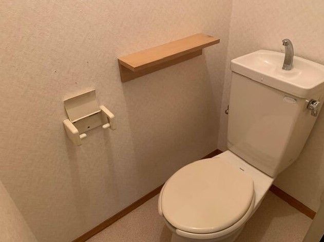 メゾン城南C棟のトイレ写真