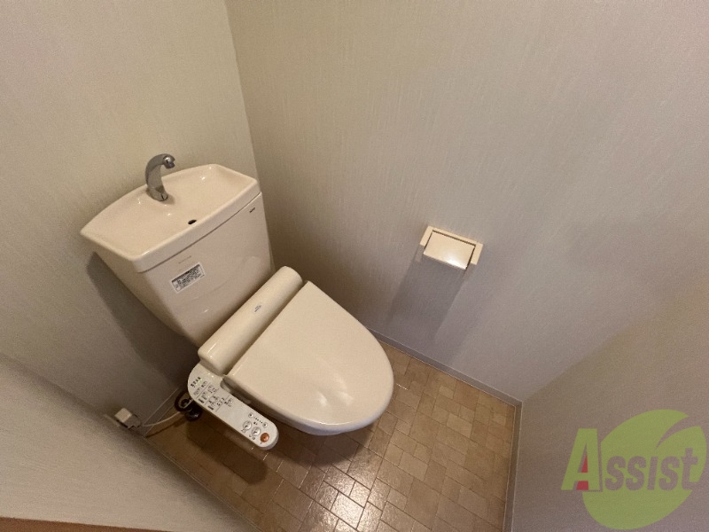 トイレ　清潔感あるトイレです。
