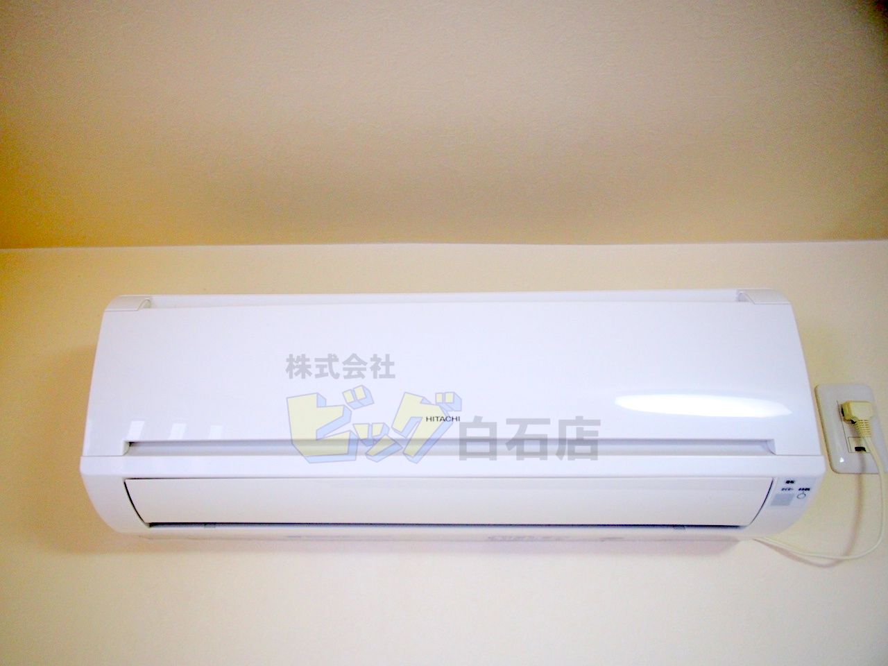 その他設備　夏も快適なエアコン付きです♪