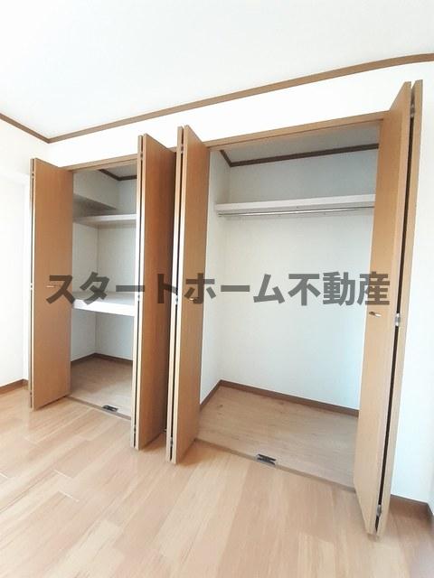 収納　ちょっとした収納スペースも充実しています