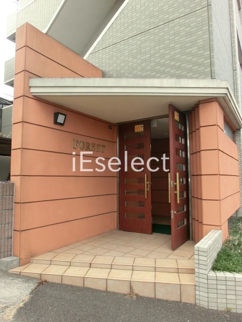 セキュリティ　きれいなエントランス