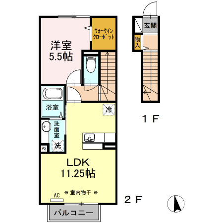 シイノキの間取り