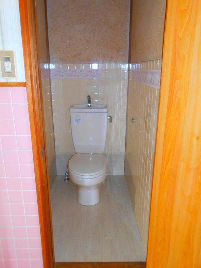 熊本市北区 2階建 築43年のトイレ写真