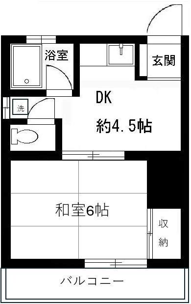 第1ハウスコーフーの間取り