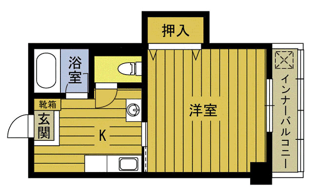 グリーンビル羽屋の間取り