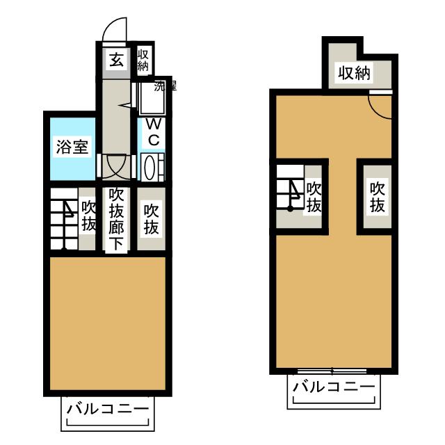 ルーラル２３番館の間取り