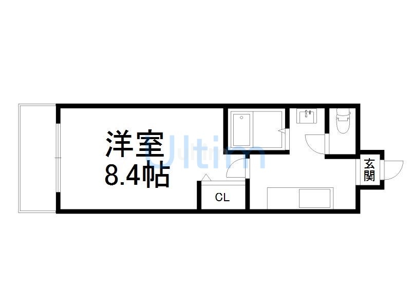 グロリアス八条の間取り