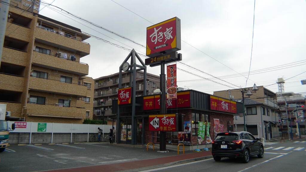 飲食店　すき家大田久が原店（飲食店）まで246m