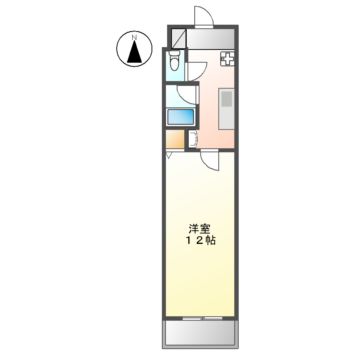 名古屋市港区当知のマンションの間取り