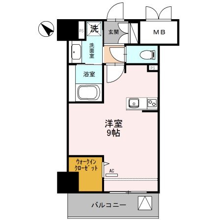 ラルーチェ北梅田の間取り