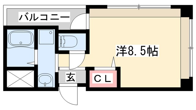 加古川尾上ヤングパレスの間取り