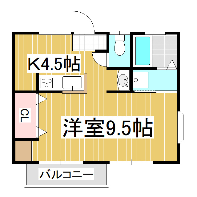 千曲ハイツの間取り