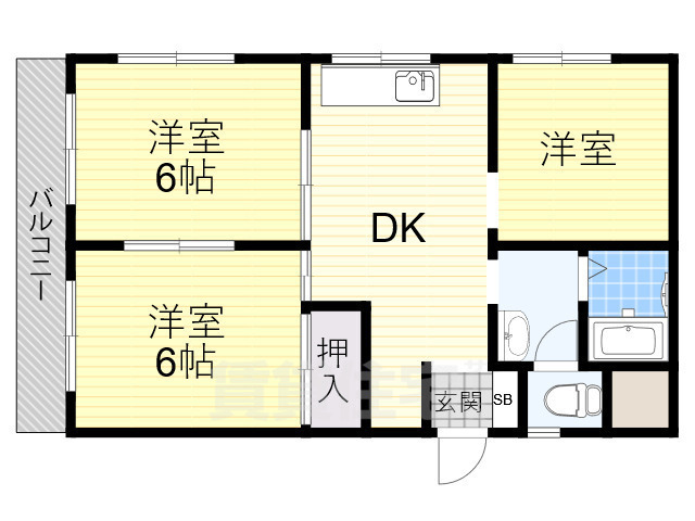 STEADY羽曳野の間取り